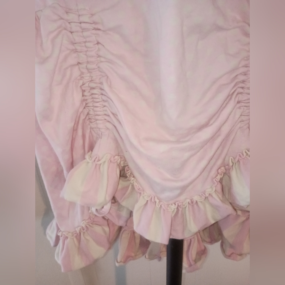 Pink Ruffled Kids Dress - Picture 3 of 11